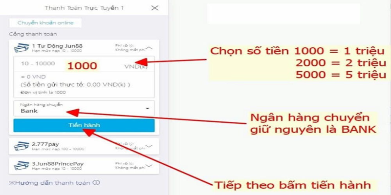 Tham khảo hướng dẫn nạp tiền Hi88 để thực hiện nhanh chóng